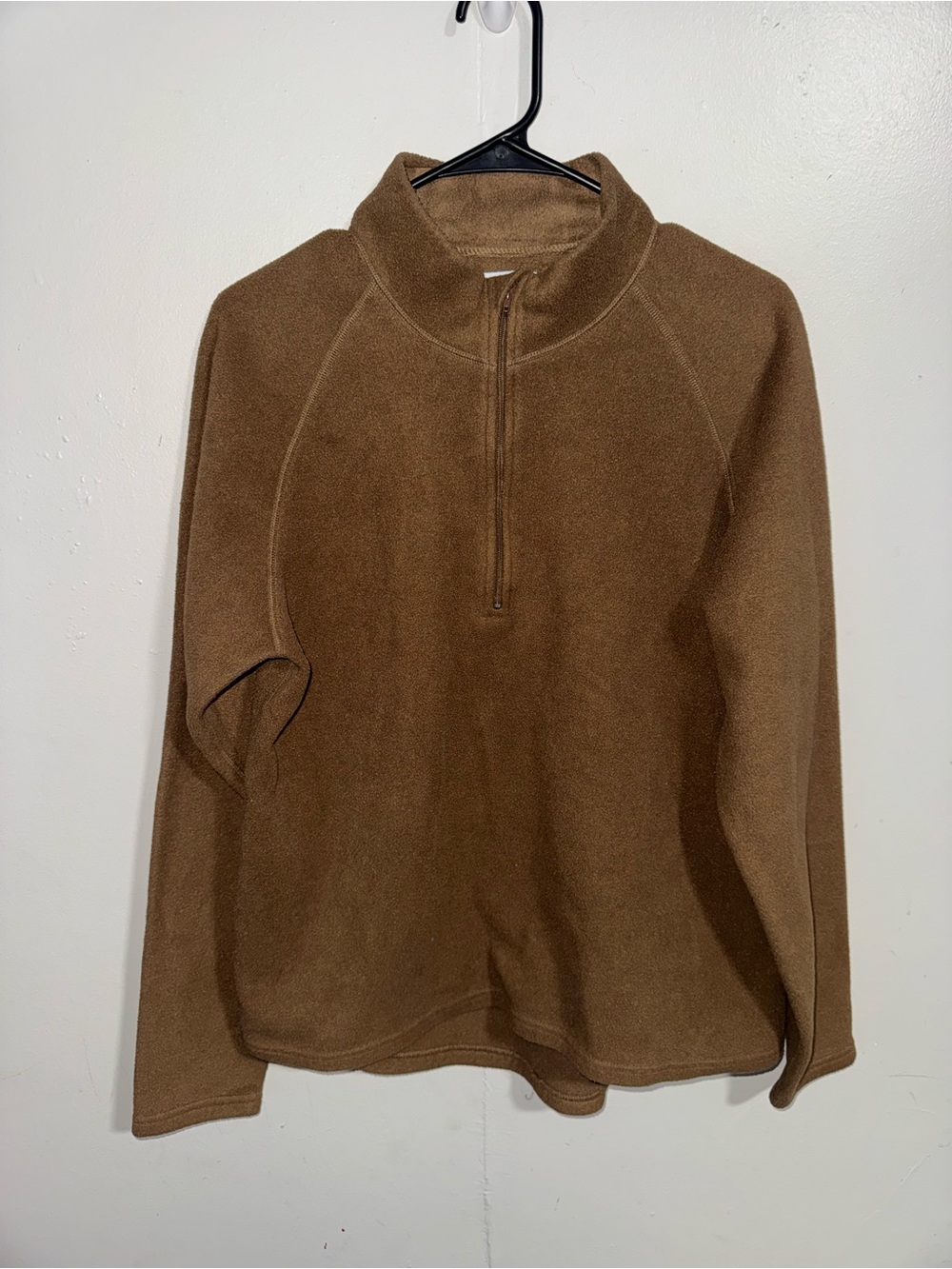 Cabela’s Men’s Polartec Brown Sherpa Popover Shacket Size Large